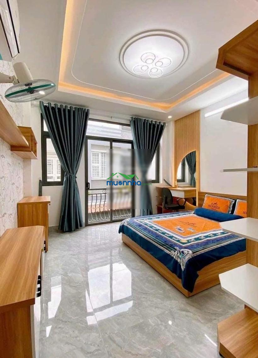Kẹt tiền bán gấp nhà hxh bình trị đông, 72m2, 4 tầng btct, gần khu tên lửa, aeon mall, hẻm rộng 6m. - 4