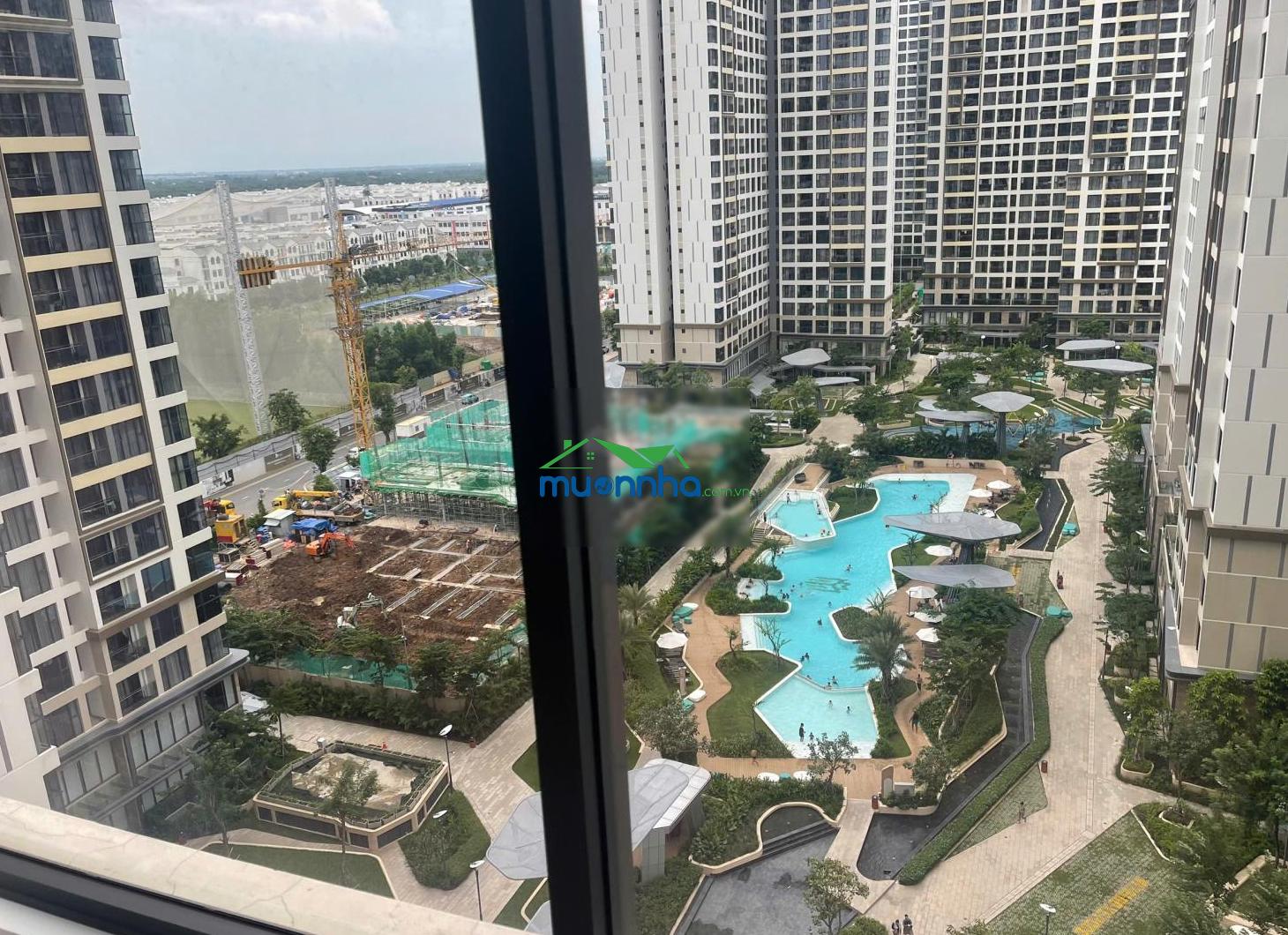 Bán rẻ căn 2pn2wc, dt73m2, giá 4.15 tỷ, masteri lumiere q9, view công viên thoáng mát, nhà mới 100%