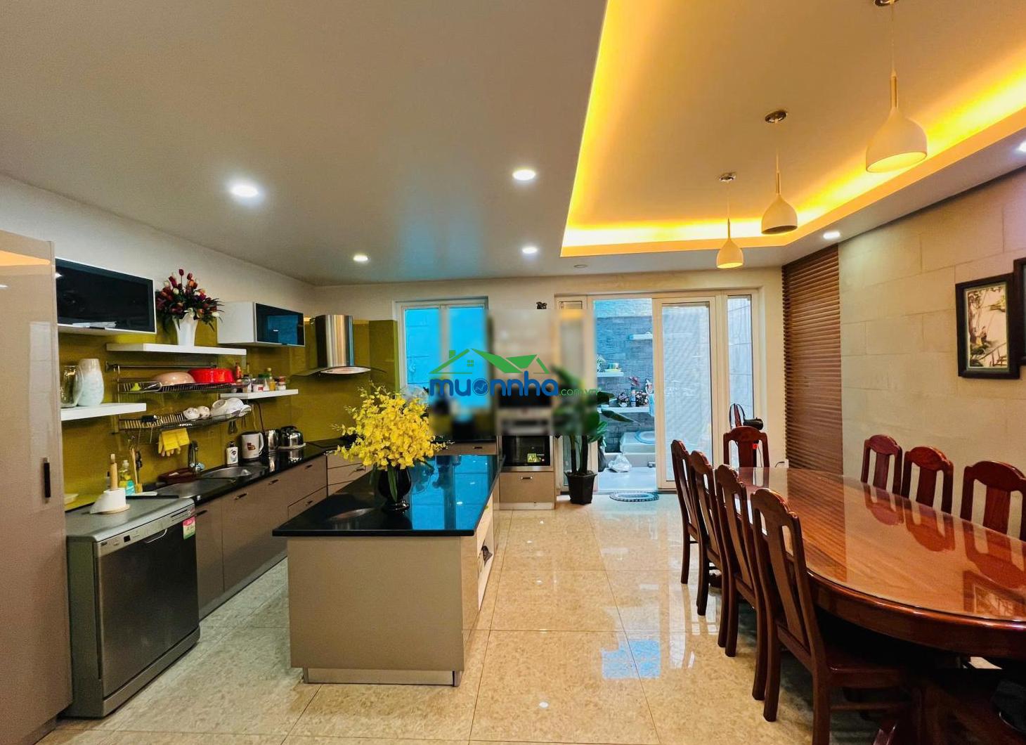 Bán nhà 1 trục đặng thùy trâm p. 13 bình thạnh, 6x20m, hầm 5 tầng, full nội thất mới cứng - 2