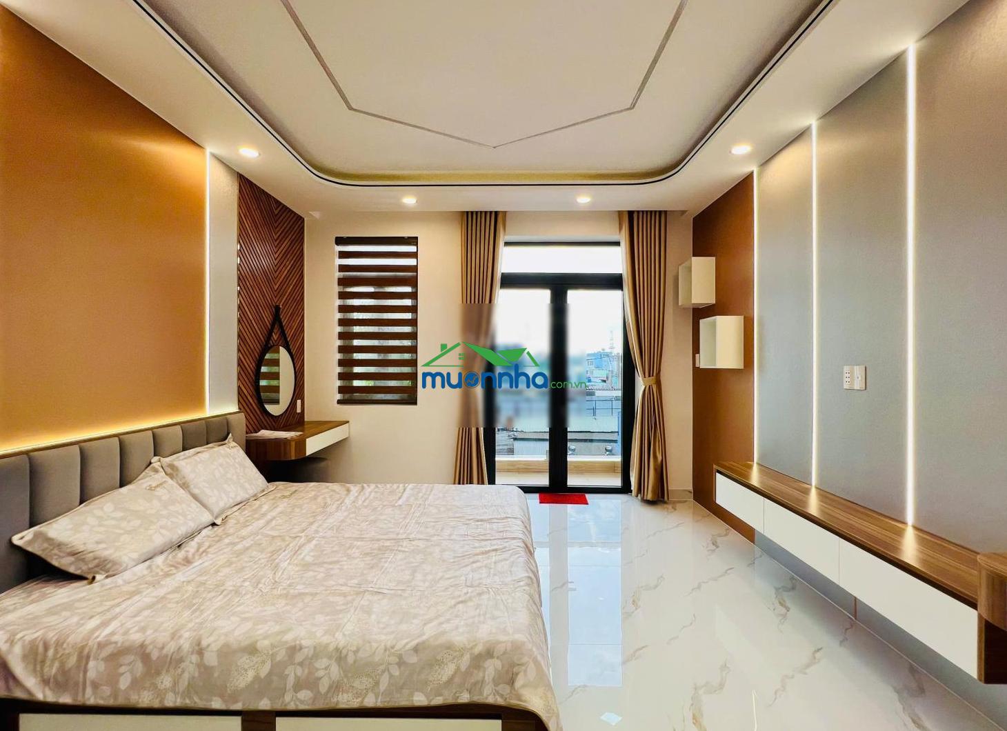 Dãy nhà siêu phẩm lê trọng tấn (4m x 20m đúc 4,5 tấm - hẻm 10m) thang máy 450kg - nội thất cao cấp