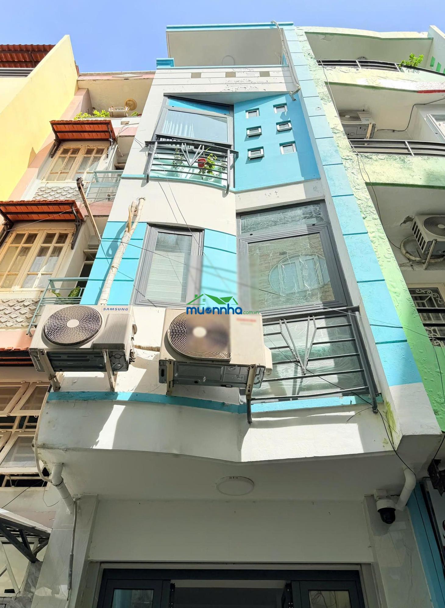 Hẻm 4m võ văn tần q3. nhà nở hậu. 4 tầng đúc. giá 8.2 tỷ tl - 4