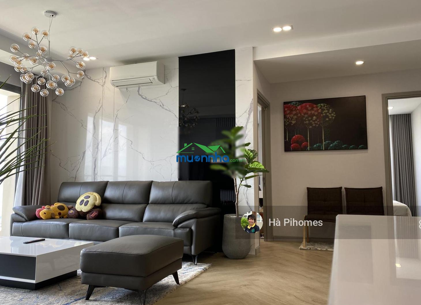 Hàng hiếm căn hộ vip nội thát cao cấp 3pn, 3wc 133m2 2 ban công view sông the gold view bến vân đồn
