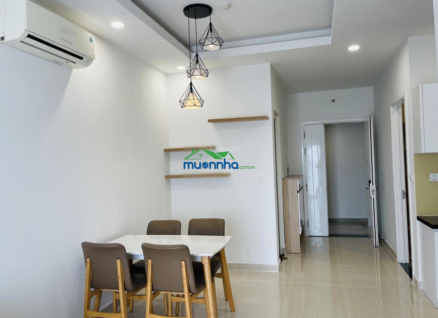 Cho thuê căn hộ 2pn 2wc full nội thất moonlight boulevard giá 12tr/tháng