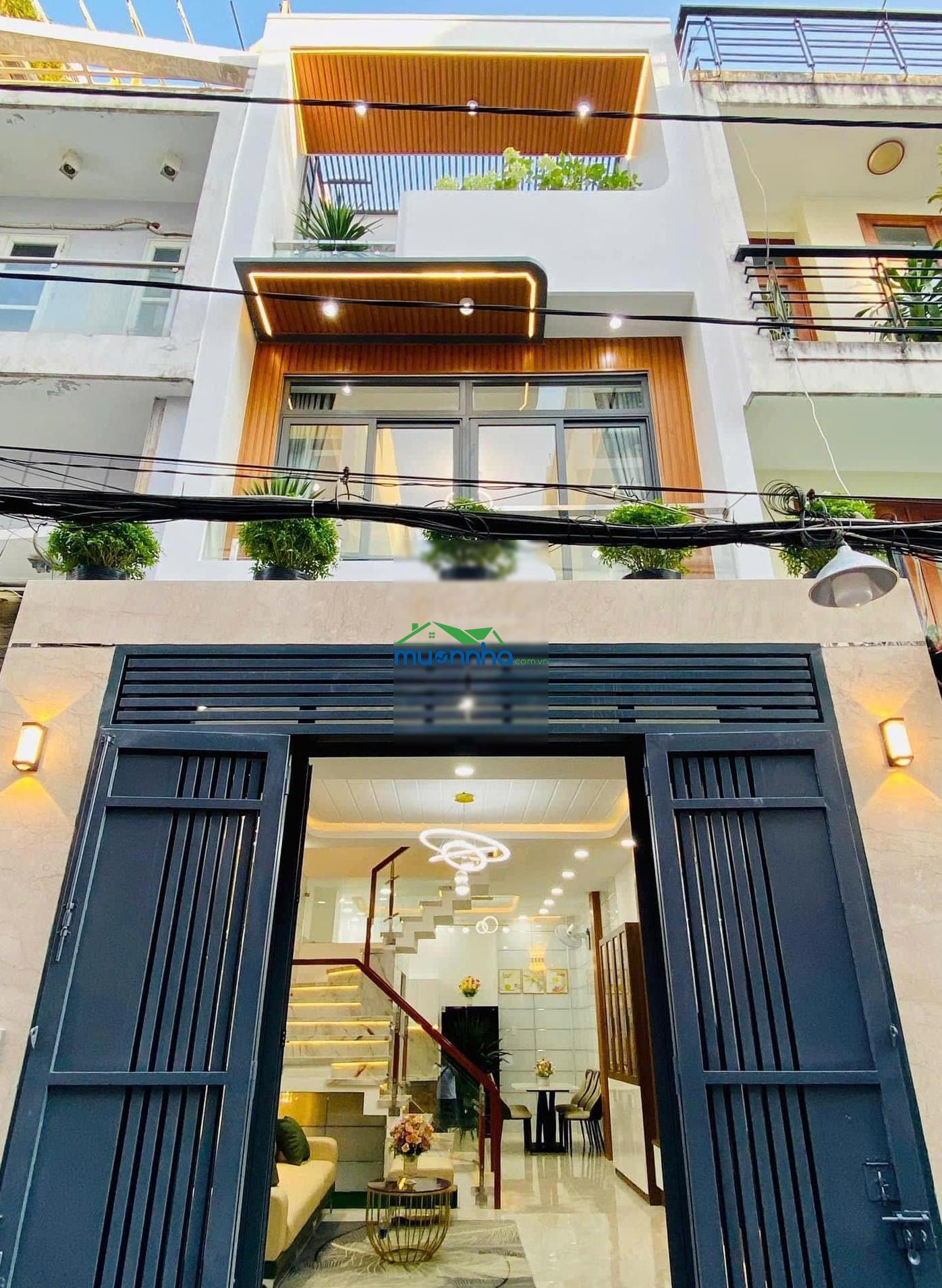 Bán nhà 42m2 lê quang định,bình thạnh xây dựng 4 tầng giá 3tỷ050.gần chợ bà chiểu. hẻm 6m. sổ riêng - 4