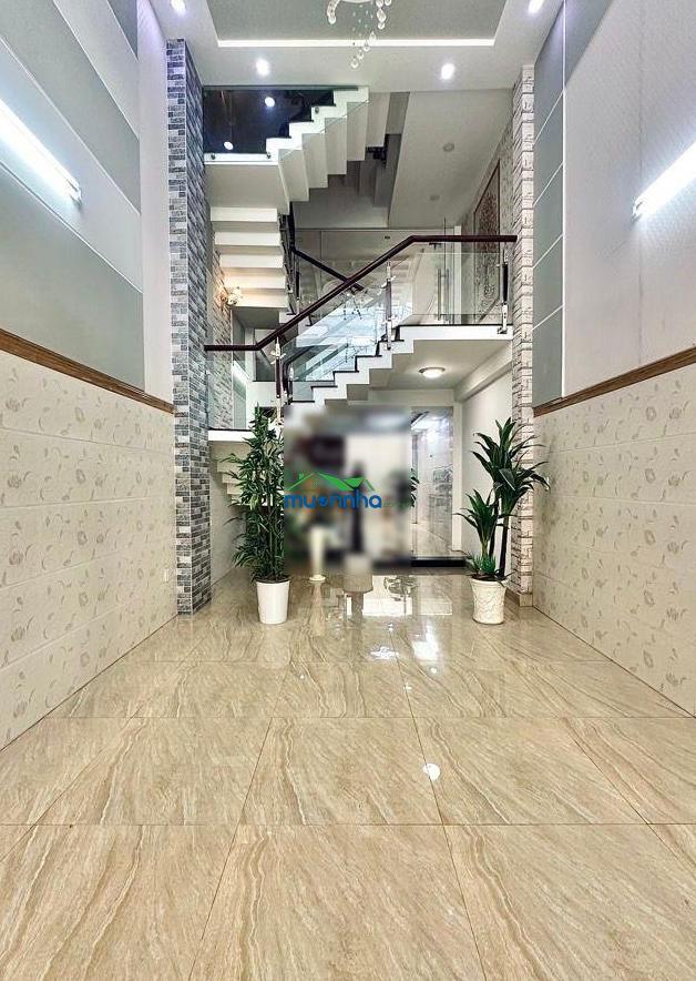 Nhà đẹp ngay khu phân lô phan huy ích - hẻm nhựa thông ô tô - 5 tầng - dt 4x17m - sổ vuông a4 - 3