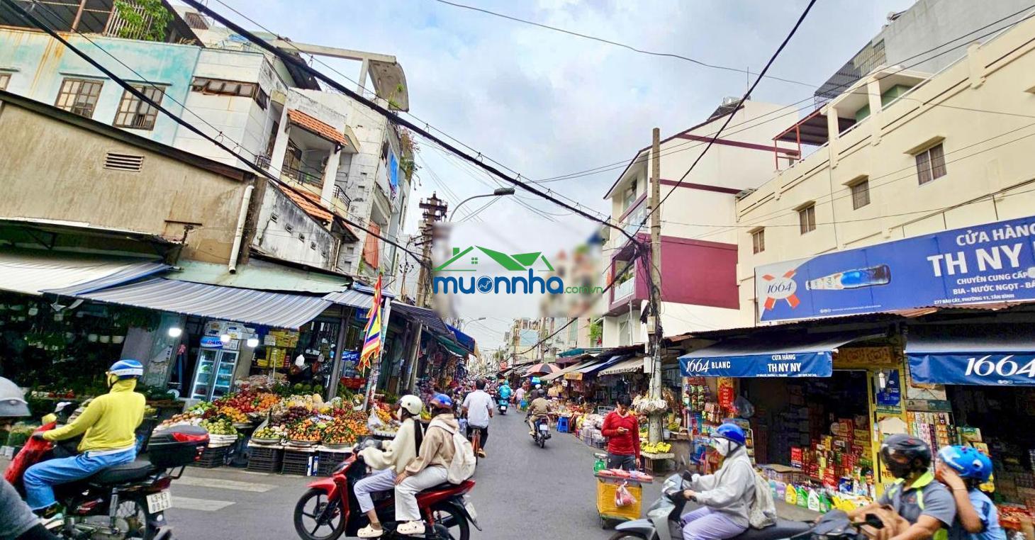 Tân bình 307/23 bàu cát - chợ bà hoa, 122m2 chỉ 15 tỷ, siêu hiếm - 3