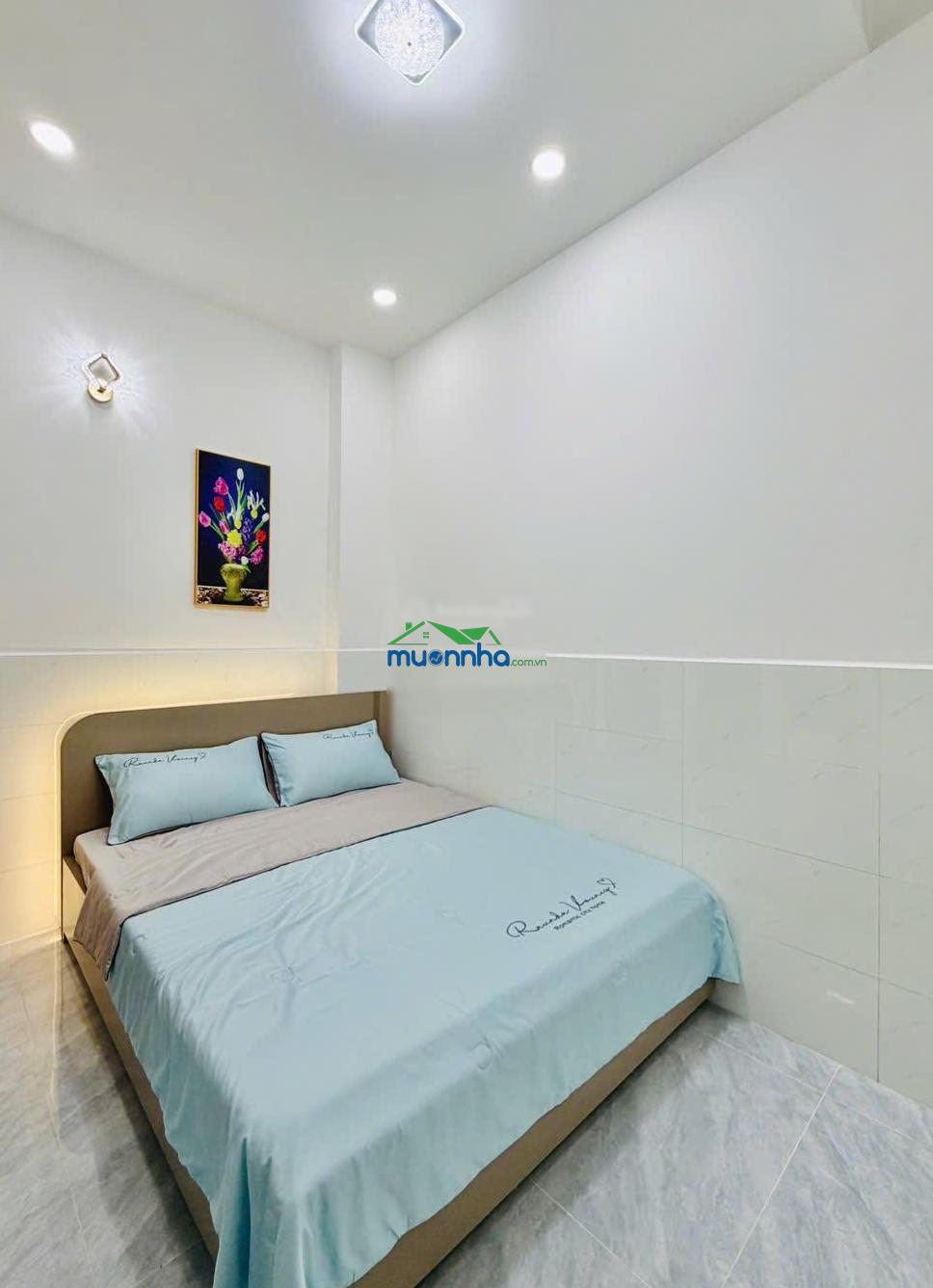 Nhà mới chính chủ can bán gấp dt ngang 3m nở hậu 3,7 m dài 13 trệt lầu gồm 3 pn 3wc, 5 tỷ 280 tr - 3