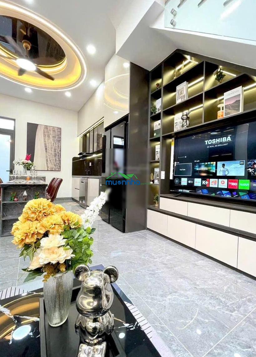 Giảm 700 triệu nhà 4m x 15m 4 tầng hẻm nhựa 7m đường an phú đông 27 sát bên thủ đức, vạn phúc city - 2