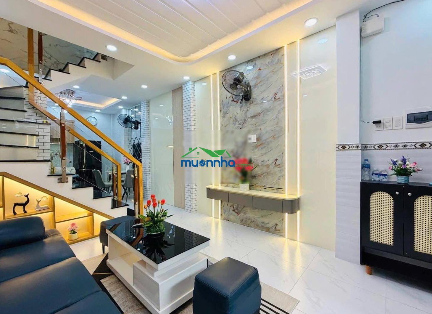 Nhà đường phan huy ích trệt 2 lầu có 3 pn 3wc giá: 4,89 tỉ tl nhẹ - 3