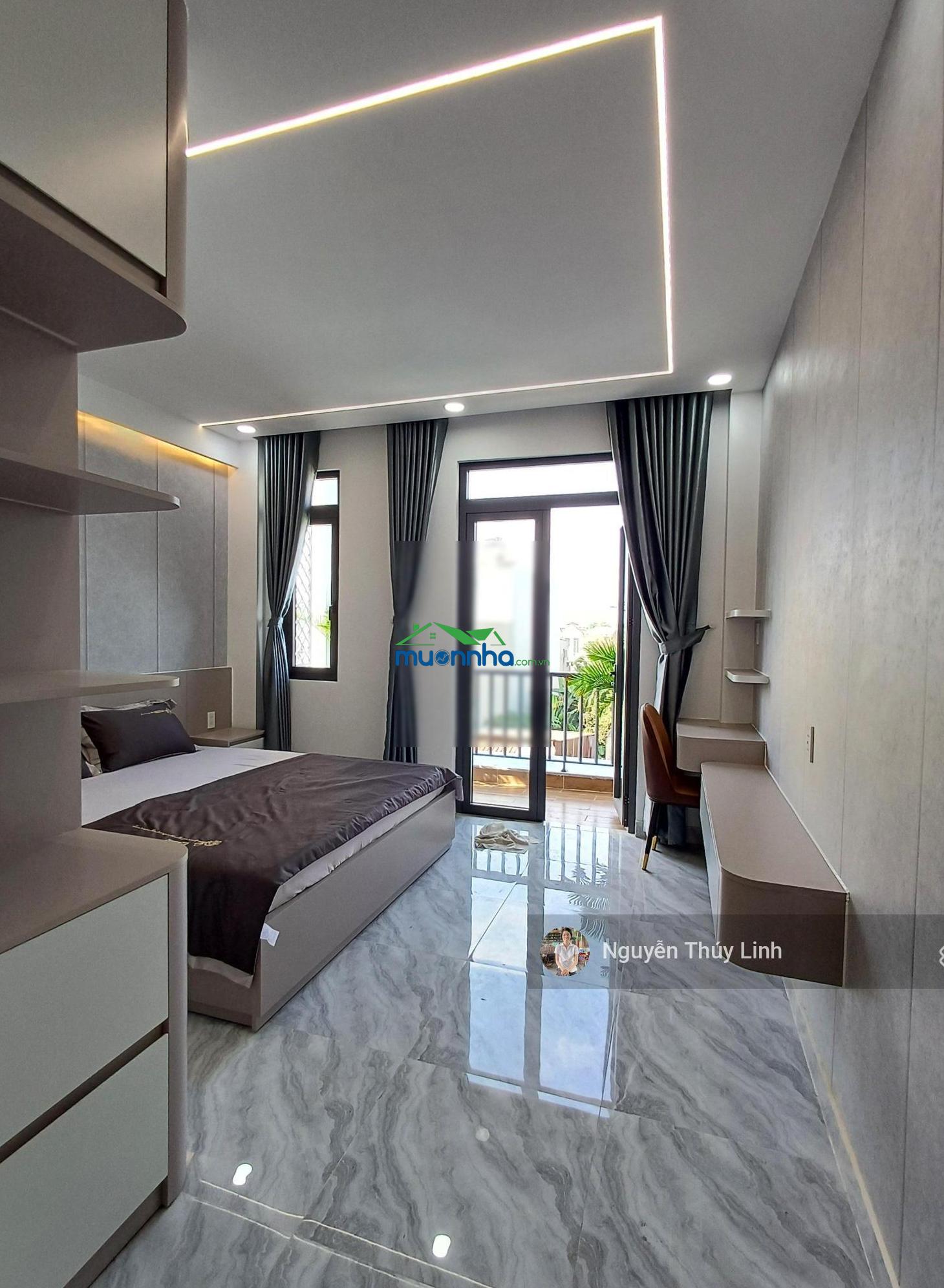 6.5 tỷ- nhà mới xây full nội thất- tx25- phường thạnh xuân- quận 12 ( có sân sau rộng, sân thượng) - 2