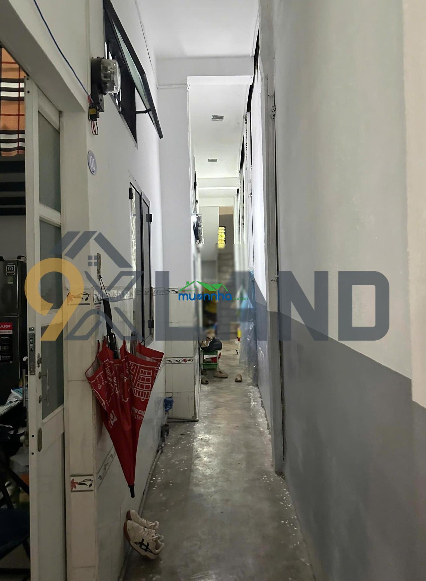 Dãy trọ 2 tầng 12 phòng - ngay đh ngân hàng - hxh thông - thu nhập 30 triệu/tháng - 2