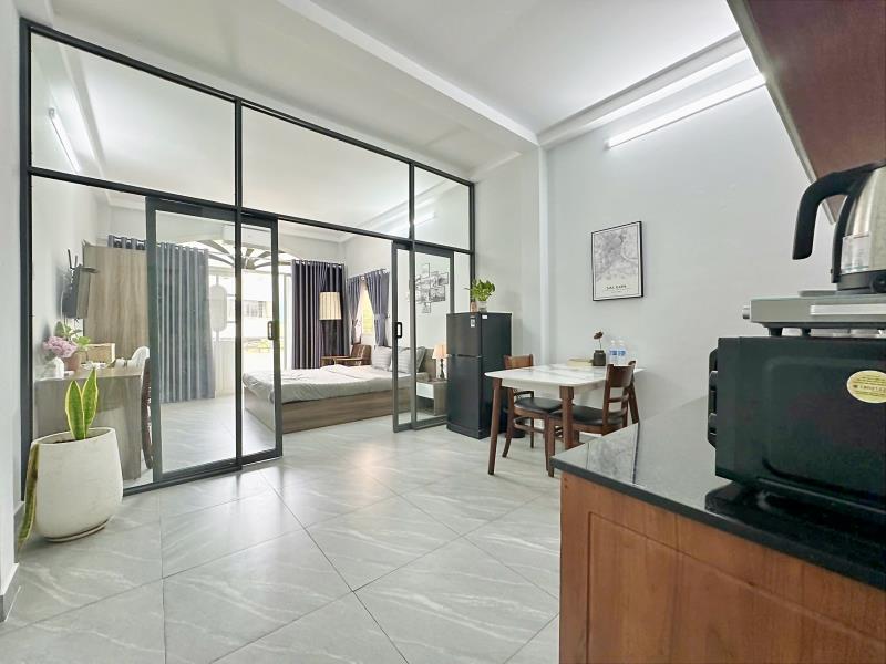 Căn hộ 1pn ban công 45m2 full nội thất calmette quận 1