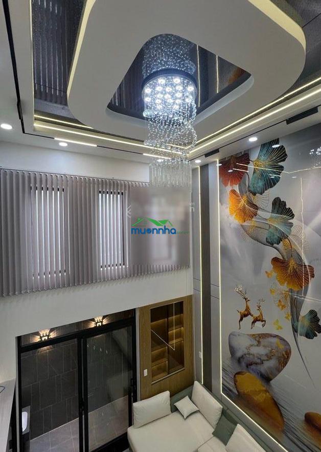 Nhà 5 tầng full nội thất cao cấp 56m2 - tỉnh lộ 10- aeon bình tân - hẻm xe tải- ôtô ngủ trong nhà - 2