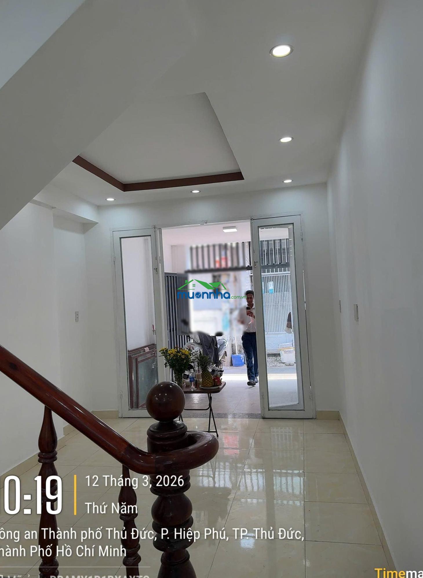 Chính chủ bán nhà hẻm xe hơi, cách lê văn việt 100m, diện tích đất 55m2 tặng nhà kiên cố 3pn,2wc - 2