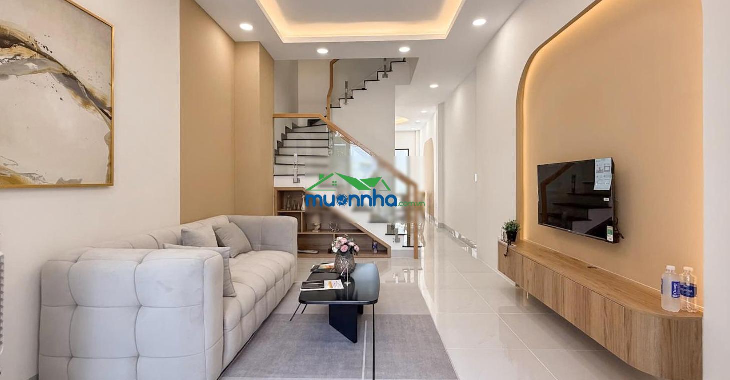 7 tỷ - nhà đẹp ở ngay 3 tầng - hẻm thoáng mát yên bình - đường trường chinh p. 13 q. tb - 2
