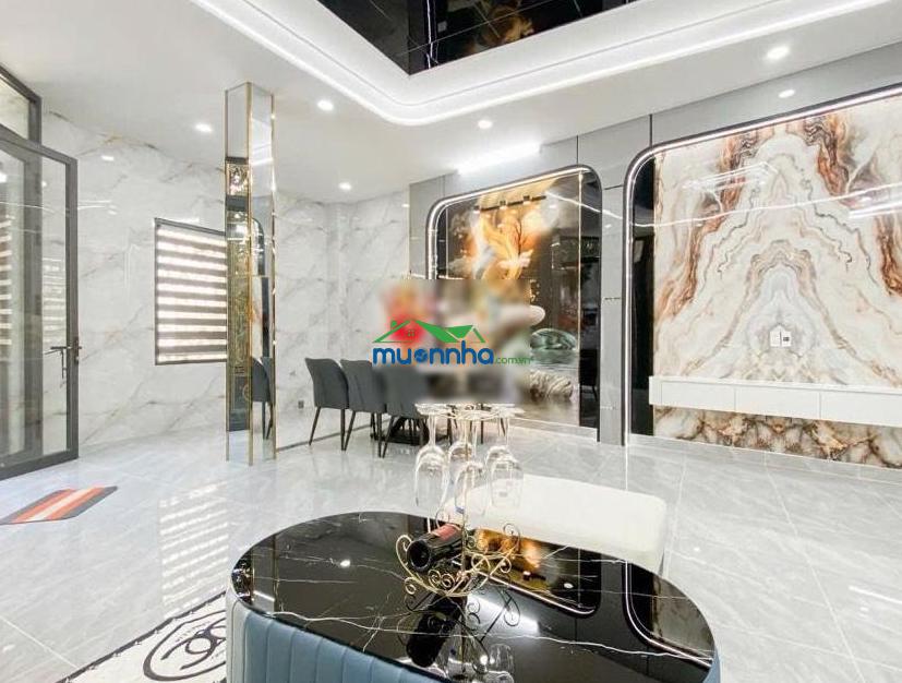 Hiếm biệt thự (6.6m x 11m) lũy bán bích - hoà bình gần đầm sen - hẻm ô tô 1 trục - 2