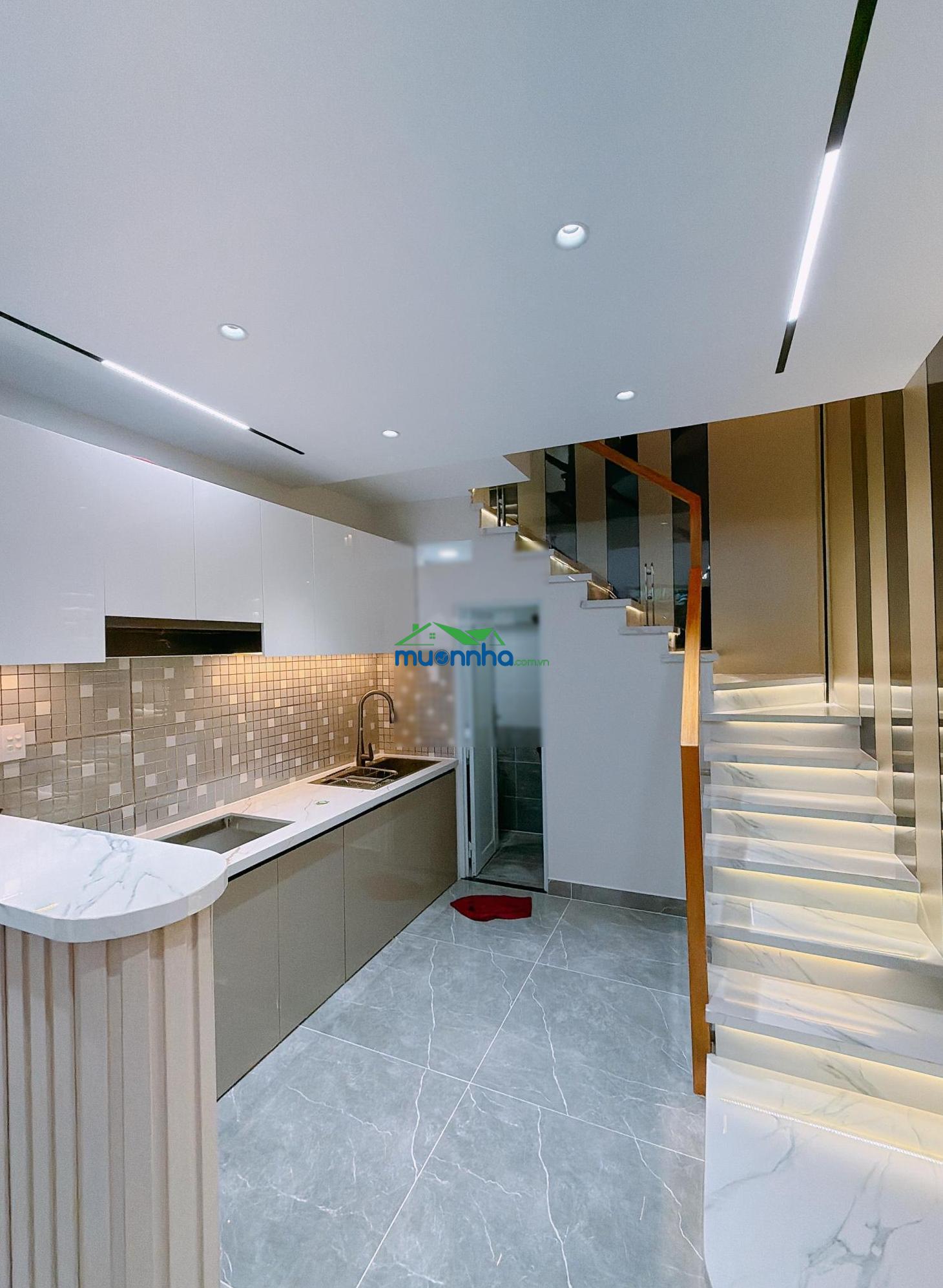 Bán nhà đẹp 5 tấm đúc btct khu 20 thước q4 giáp chợ bến thành q1 chỉ 1 giá 6 tỷ 2 tl hẻm 4m khu vip - 4