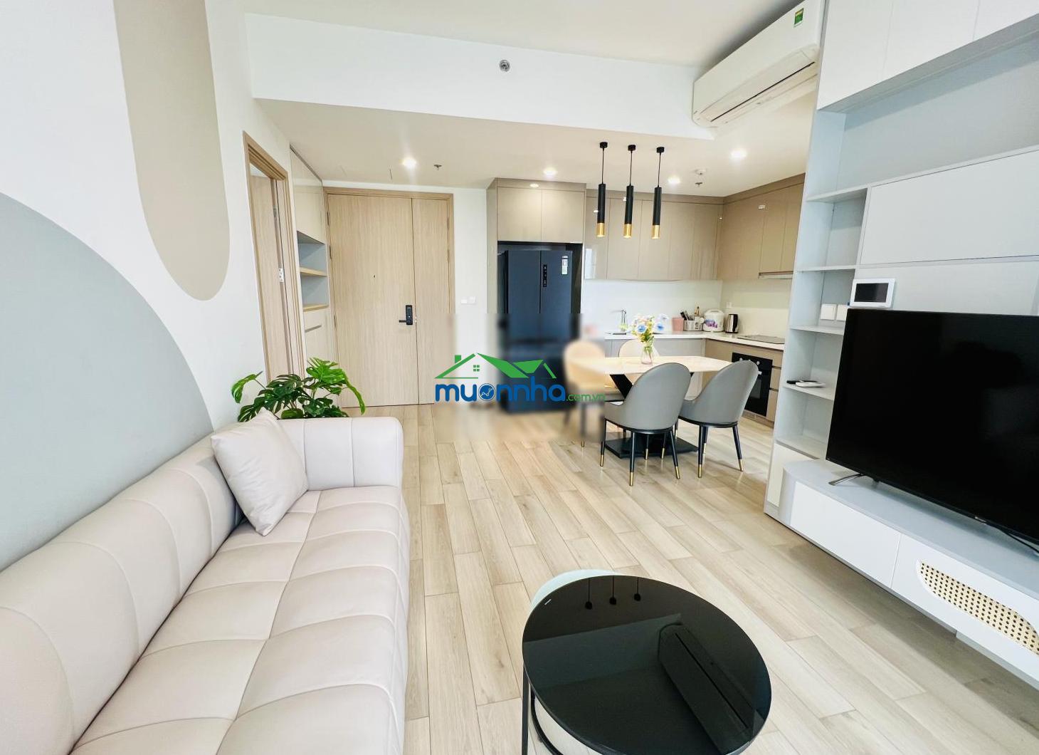 Bán căn hộ chung cư masteri centre point, 5,450 tỷ, 67,32m2, 2pn, 2wc sẵn hdt 13,5 triệu