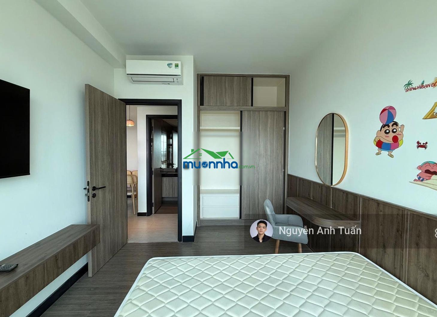 Cho thuê cc de la sol, 18 triệu, 67m2, 1pn, 1wc - view sông, nhà nội thất cao cấp mới 100% - 3