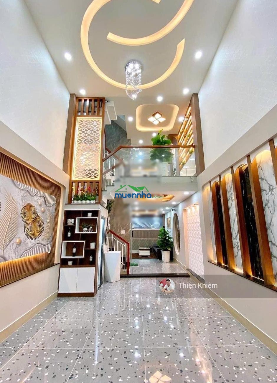 Nhà bán có thang máy đường thông 8m lê đức thọ - p. 6 - gò vấp - 4.2m x 16m - 4