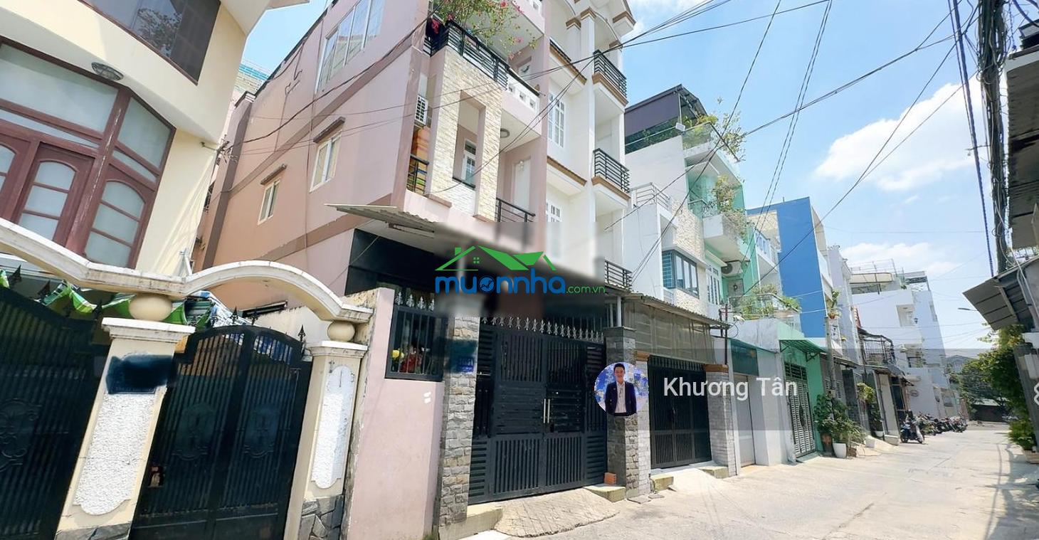 Hẻm 8m tân kỳ tân quý đối diện aeon mall tân phú, cách mặt tiền chỉ 2 căn. dt 12x20m, hầm trệt 2lầu - 2