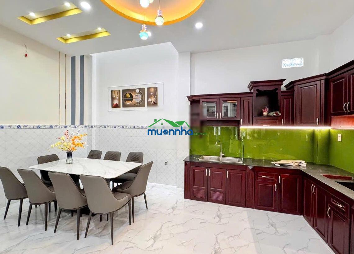 Biệt thự mini ngay bình long - 6m x 16m - 3 tầng btct - full nội thất