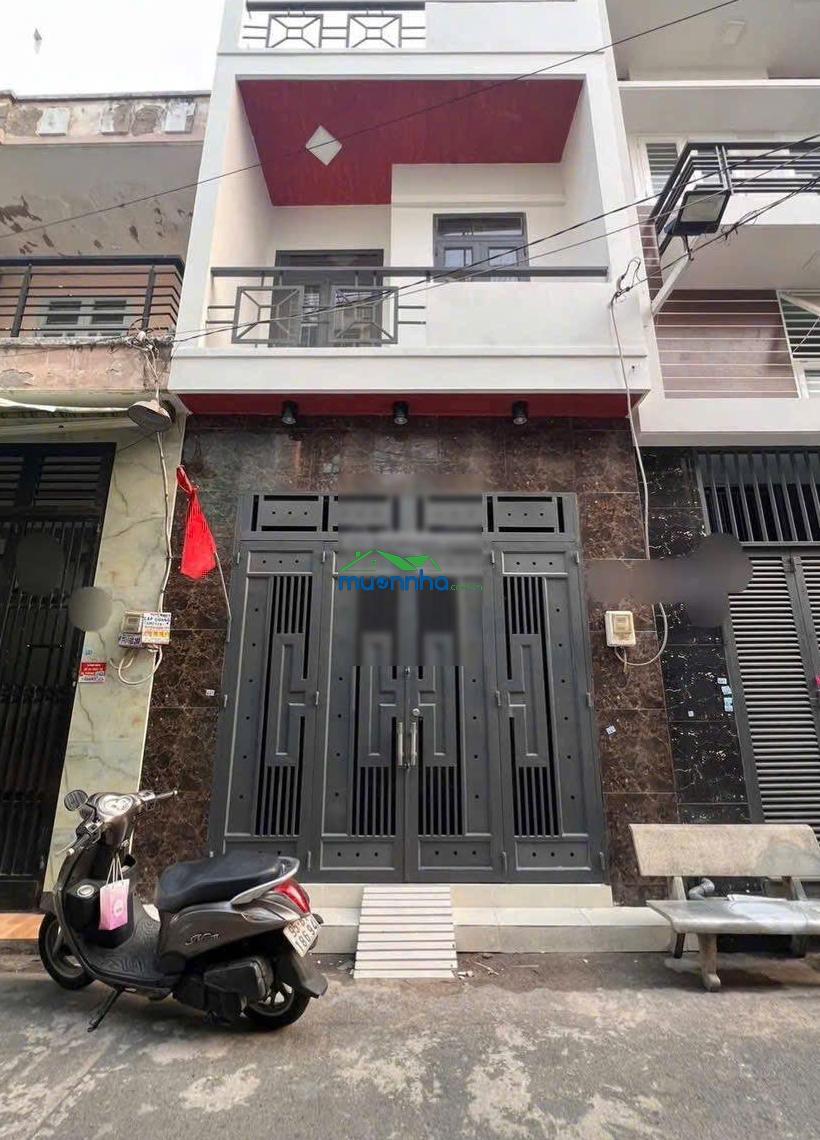 Nhà 1/ mới 2 tầng đúc btct (4x14m) hẻm 5m thoại ngọc hầu 5.3 tỷ, sổ vuông, không lộ giới, quy hoạch