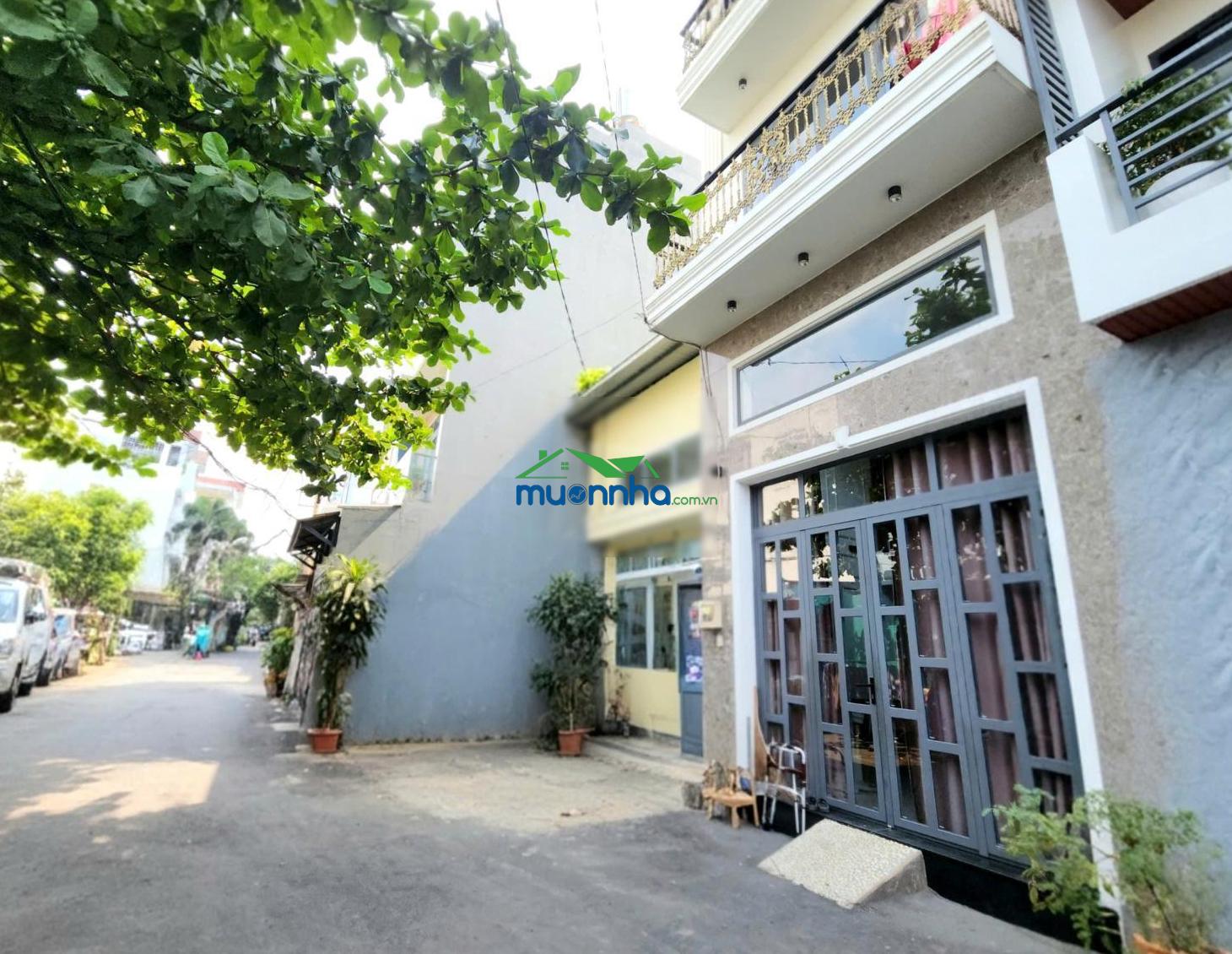 Hot! hxh 496 dương quảng hàm p6, 4,5mx8,1m có sân rộng 1 trệt 3 lầu mới xây ở liền 6,9 tỷ - 2