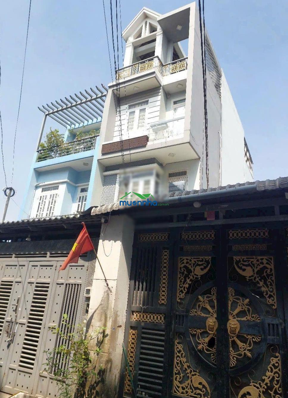 Nhà 4 lầu, 84m2 sau lưng th kim đồng, hẻm thông kinh doanh. chủ kẹt ngân hàng - 3