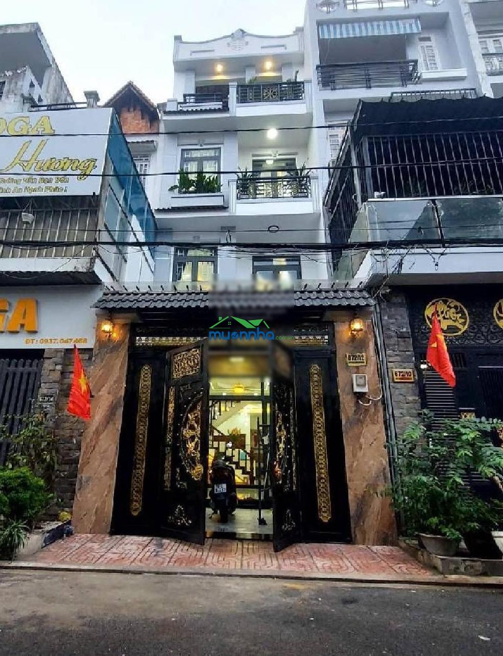 Nhà đẹp, hẻm xe tải- 4 tầng 4.5x18m - 1/ thẳng lê văn khương, p. thới an, q12 -tặng full nội thất - 2