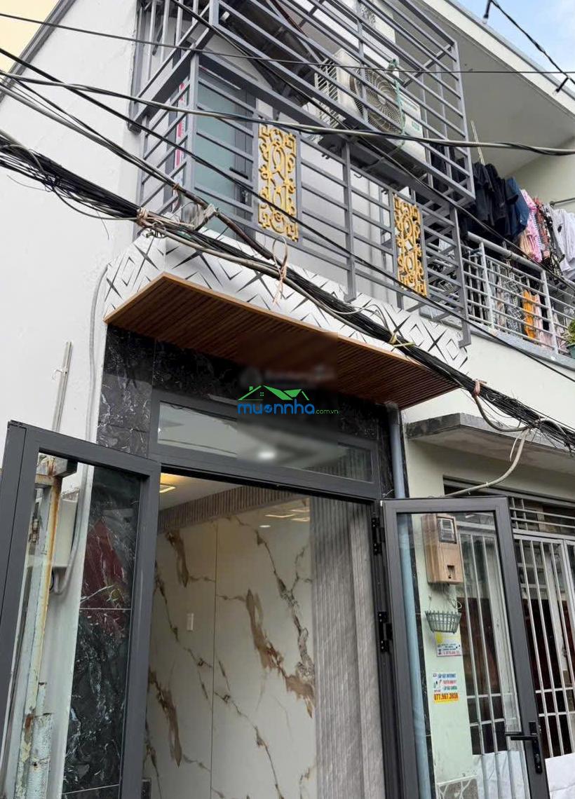 Hẻm 675 trần xuân soạn, p. tân hưng - dt: 2.5 x 5m - kết cấu: 1 trệt 1 lầu + ban công - 4