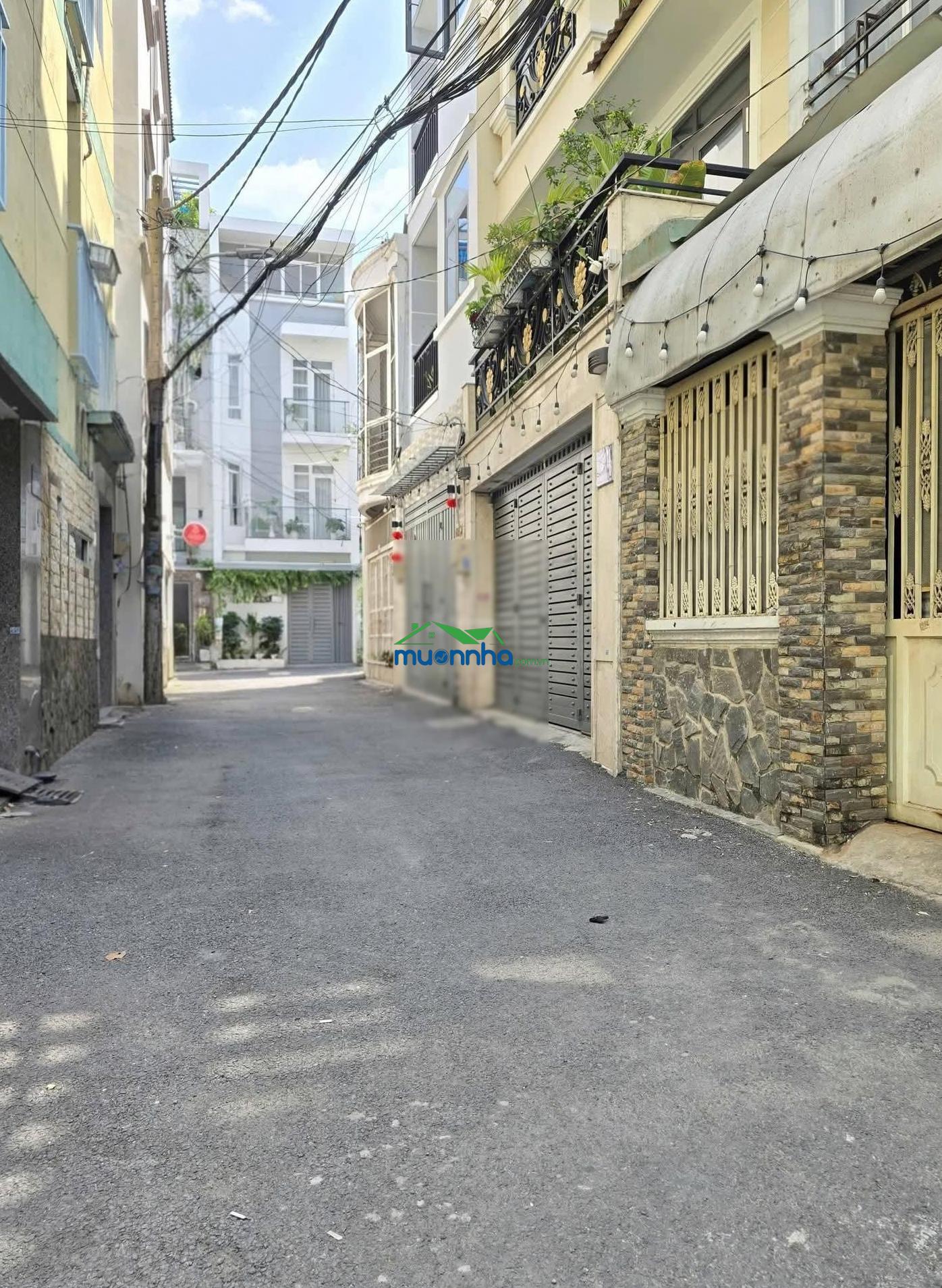 Bán nhà hẻm 4m nguyễn kiệm, p.3 _ 4.6m x 11m _ giá bán: 5.8 tỷ tl
