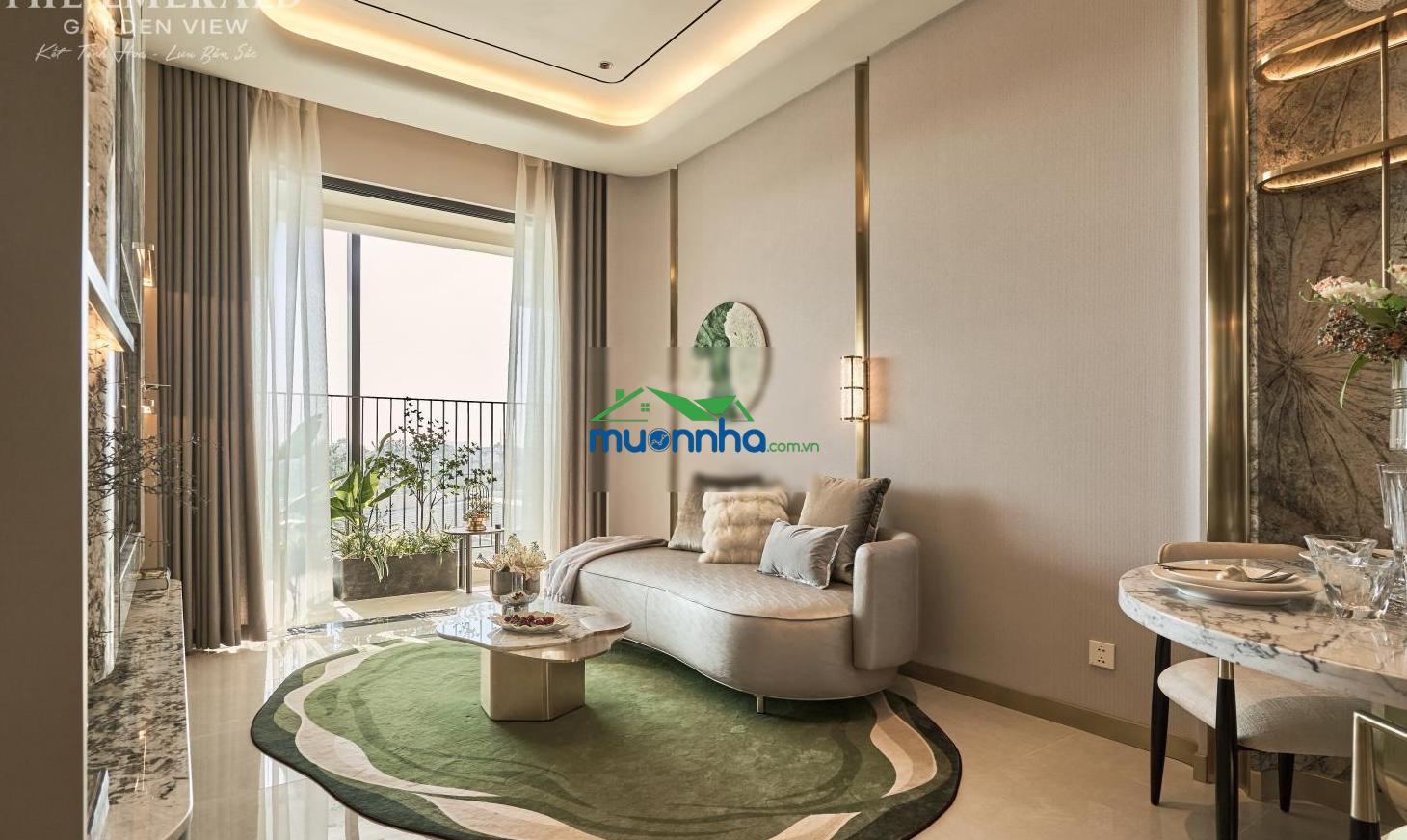 Căn hộ the emerald garden view 2pn chỉ từ 1,39 tỷ, góp 9 triệu/tháng không vay, không áp lực lãi
