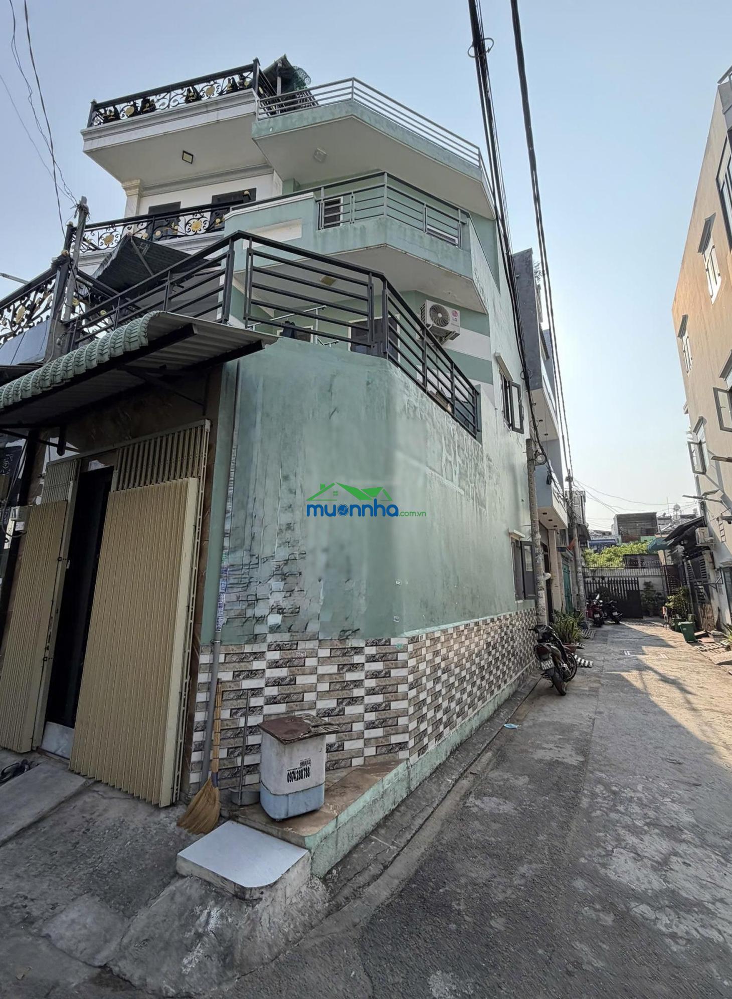 Bán nhà góc 2mt hẻm xe tải mã lò 4x10 - 3.5 tấm 3.9 tỷ - 3