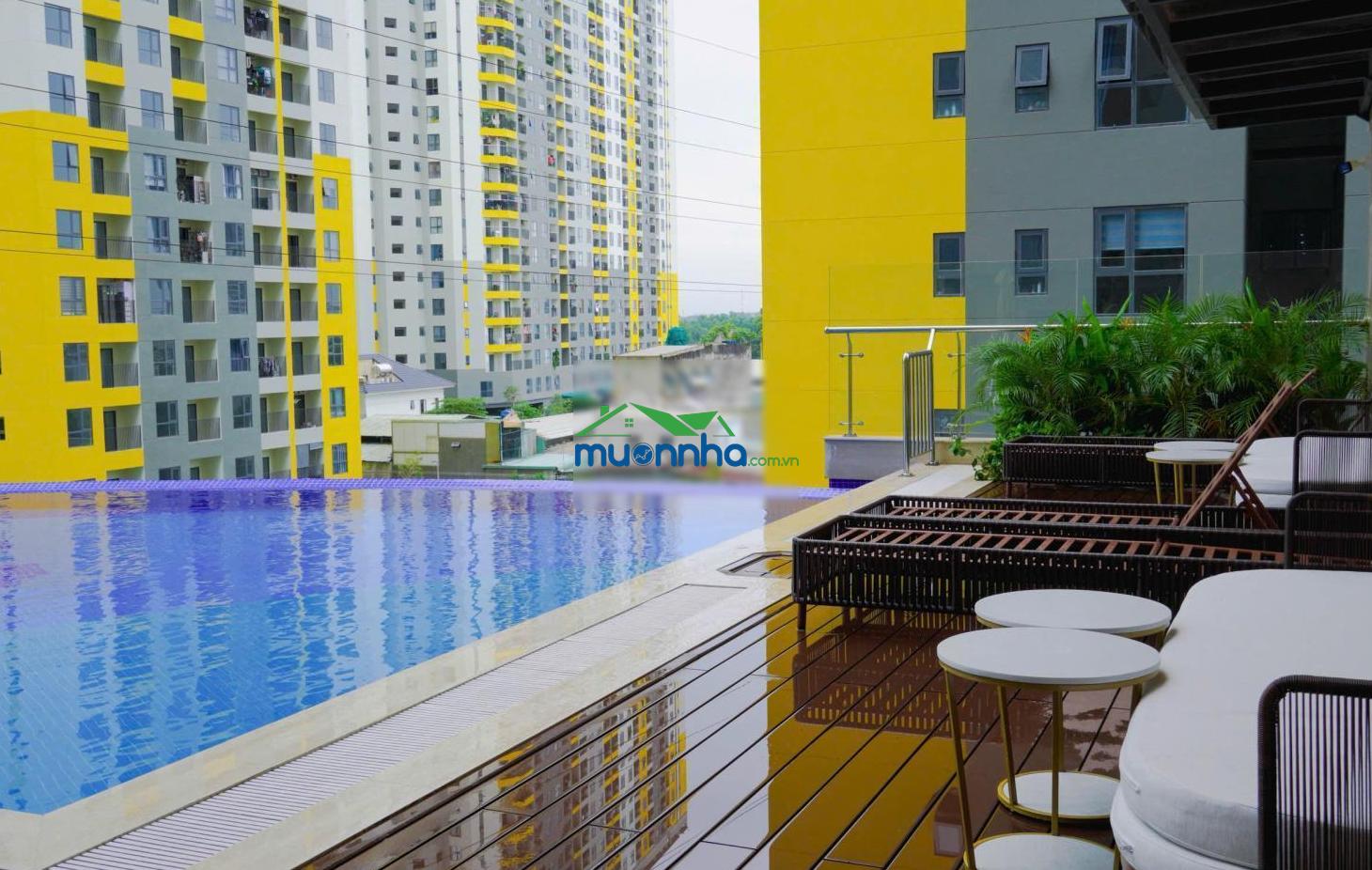 Cho thuê căn hộ mới 1pn ở khu làng đại học giá siêu với đầy đủ tiện ích 5 sao