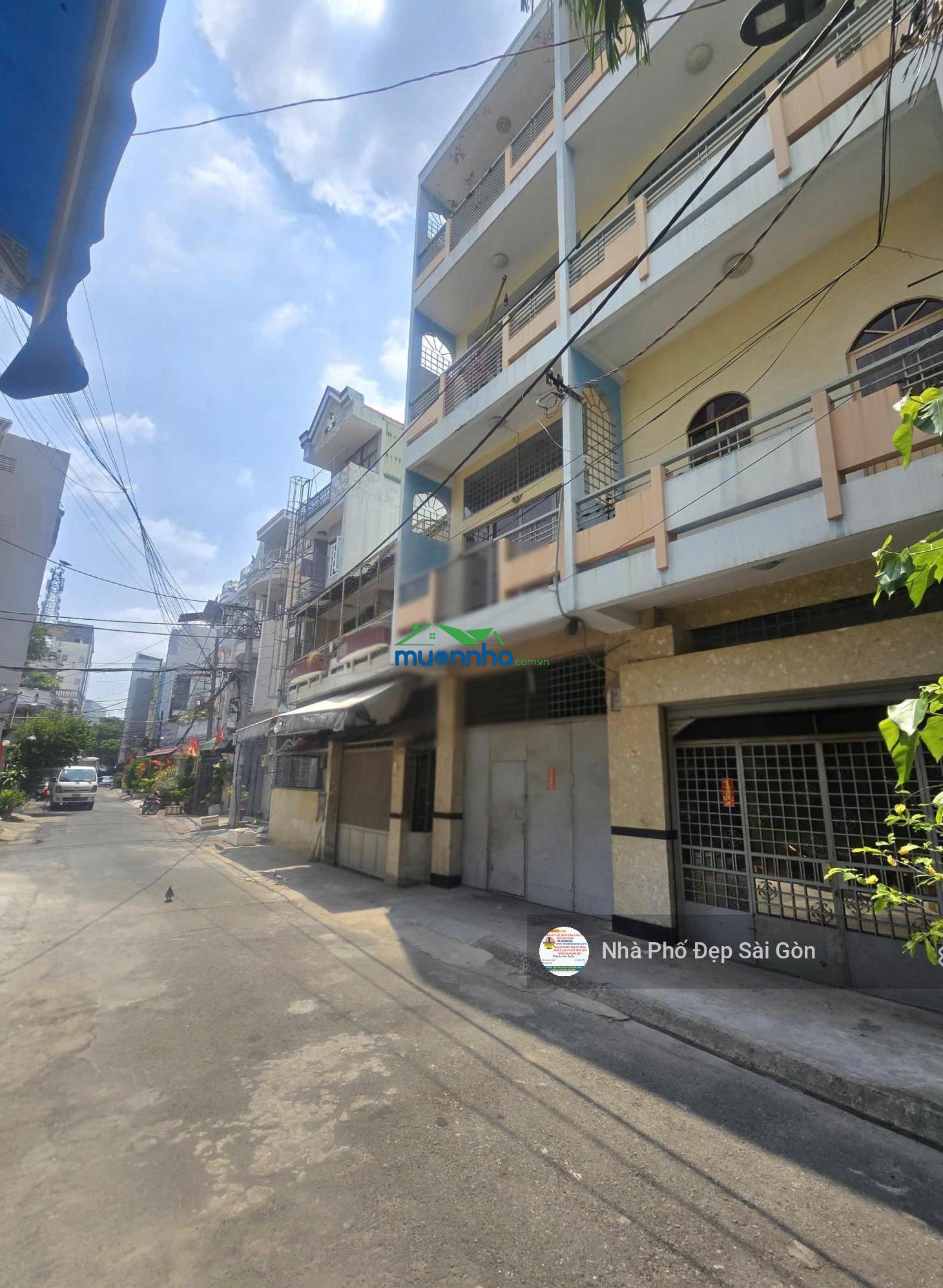 Bán nhà hxh 8m luỹ bán bích - tân phú. dt 8x20m - đúc 3 lầu - dt sàn tới 500m2 - giá cực tốt - 3