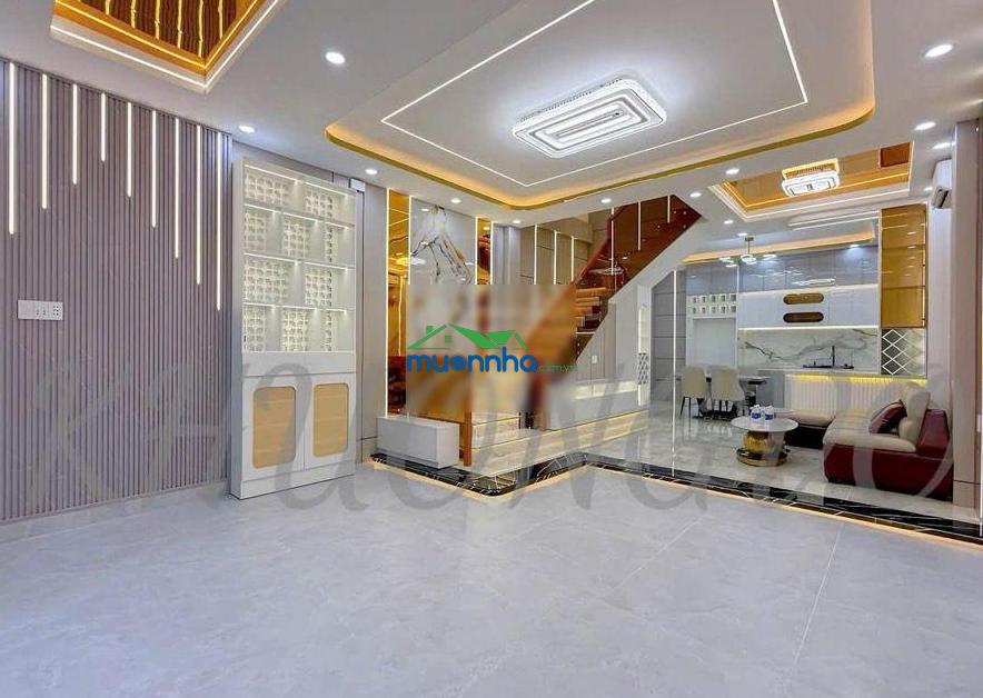 Bán nhà mới xây, dt 5x12m, hai lầu st. p. phú thuận, q7, đường gò ô môi - 3