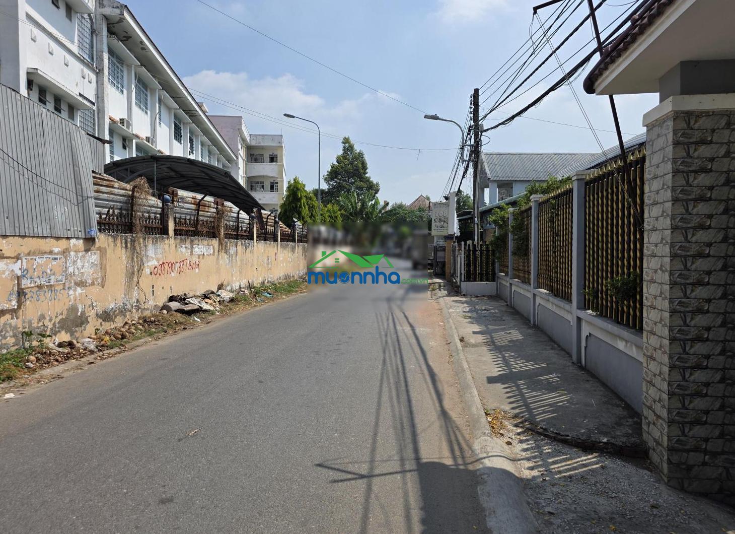 Bán đất 318m2 ngang 10m tặng nhà kho xưởng gần ngã tư chiêu liêu, phường tân đông hiệp, tp dĩ an