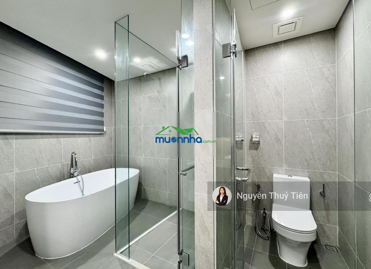 Zeit river thủ thiêm cho thuê căn hộ 4pn - 201m2 nội thất cơ bản - tầng cao