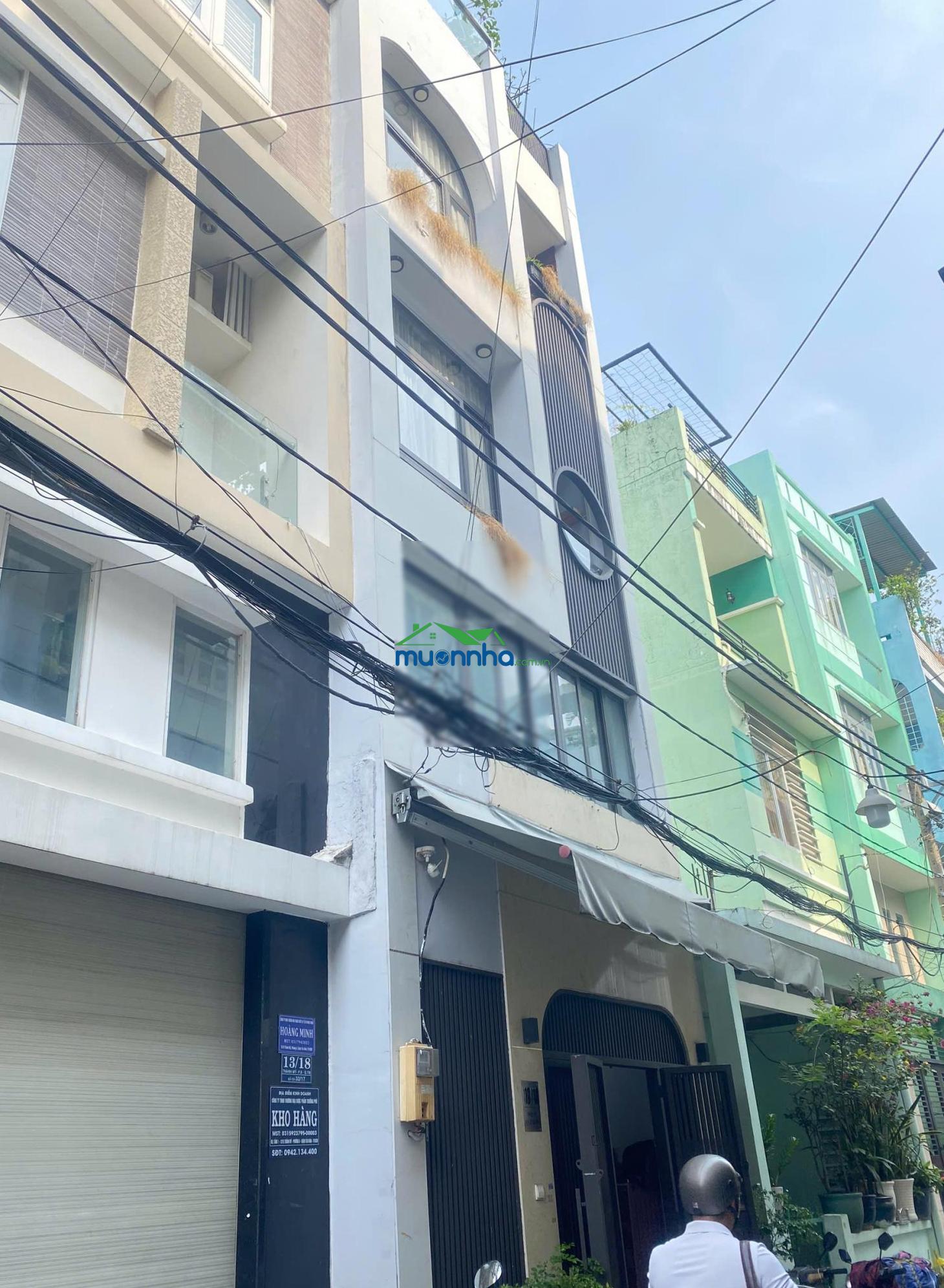 Chính chủ cần bán nhà 13/16 thành mỹ p8 tb, dt: 4.6x12m, 4 tầng nhà mới đẹp, giá 13,5 tỷ - 3