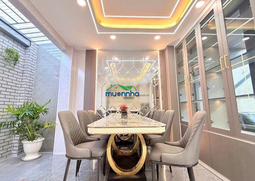 Nhà 5 tầng full nội thất đường thạnh lộc 15 phường thạnh lộc q12, dt 55 m (5,5*10) 5,98 tỷ - 4