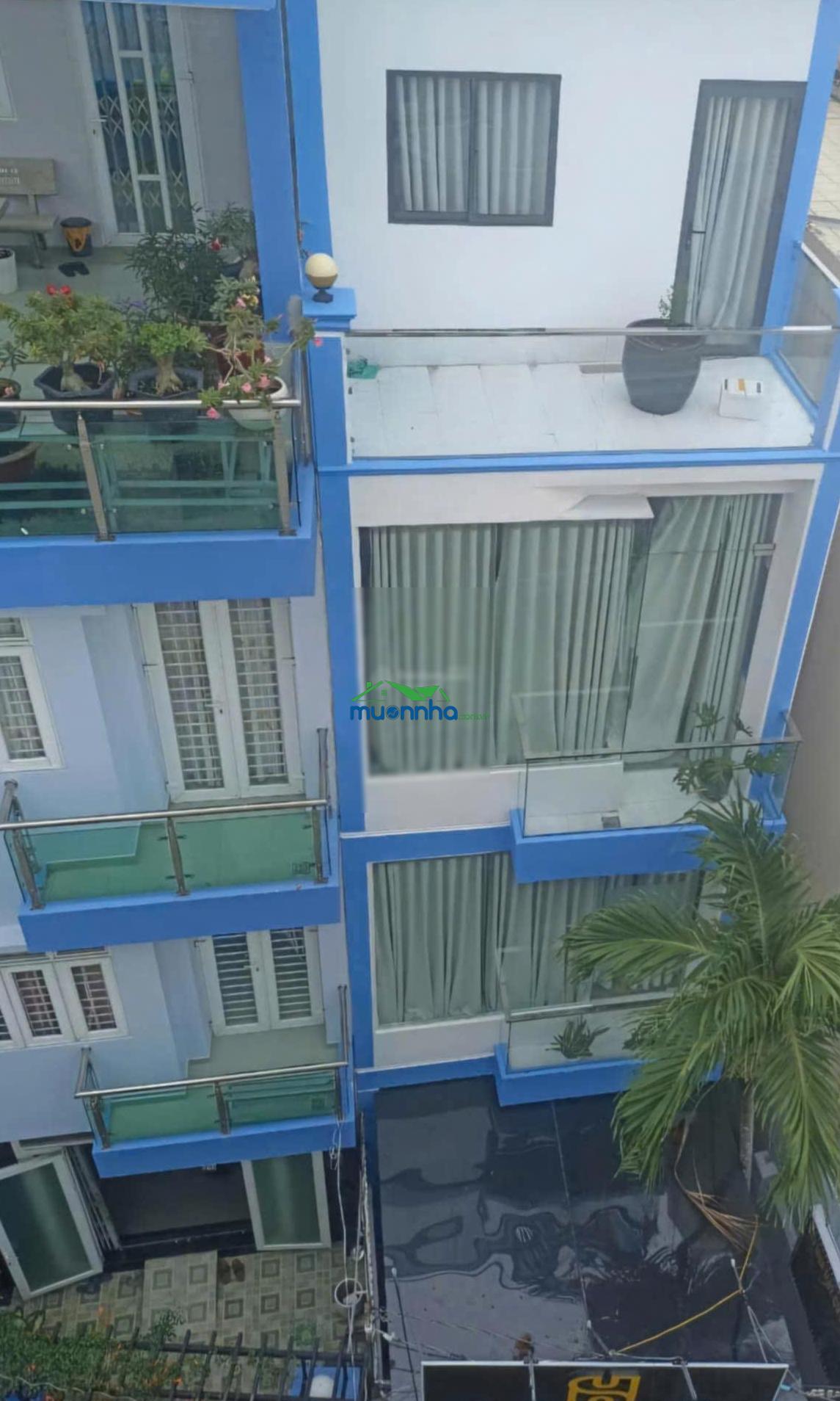 Bán nhà đẹp 4 tầng 2 mặt tiền hẻm ôtô lê quang định 4x21m dòng tiền thật 44tr/tháng - chỉ 9.5 tỷ tl - 3