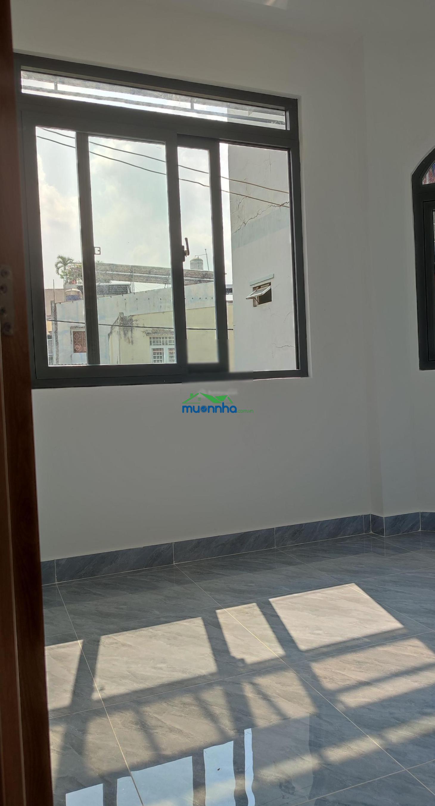 Tân hòa đông, phường 14, quận 6. nhà mới, 2 tầng. 2pn 2wc, dt: 3.7x6.6m nở hậu 4. giá 3.75 tỷ - 3