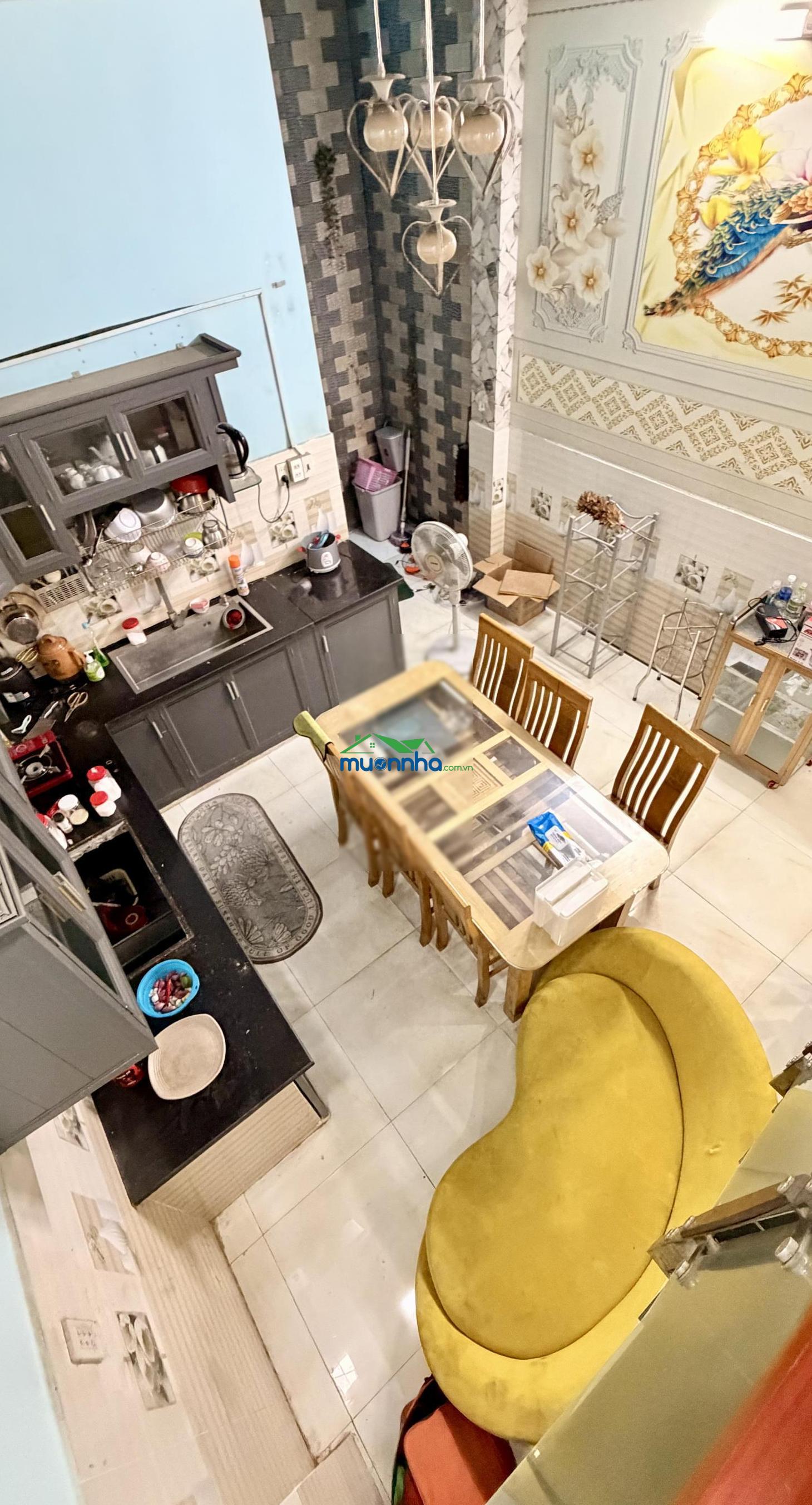 Nhà đẹp 68.5m2 - 4x17m hxh 6m thông 3 tầng kiên cố, kinh doanh đỉnh - full thổ cư