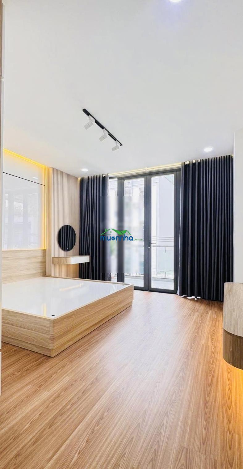 Nhà mới 3 tầng 4pn hxh8m vườn lái q.tân phú