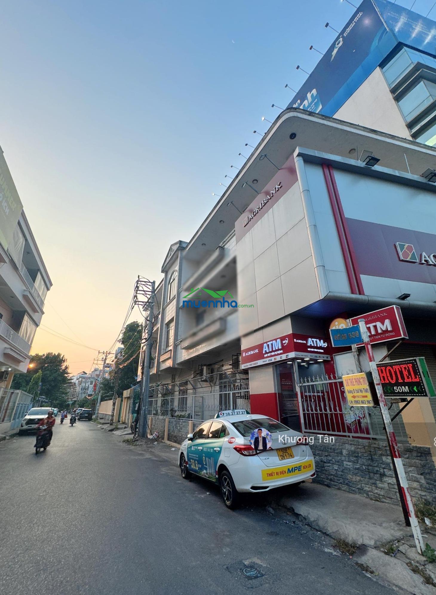 Giảm giá bán gấp: nhà hẻm rộng 8m có lề đường luỹ bán bích 8x20m vuông, đúc 4 tầng btct (600m2 sàn) - 3