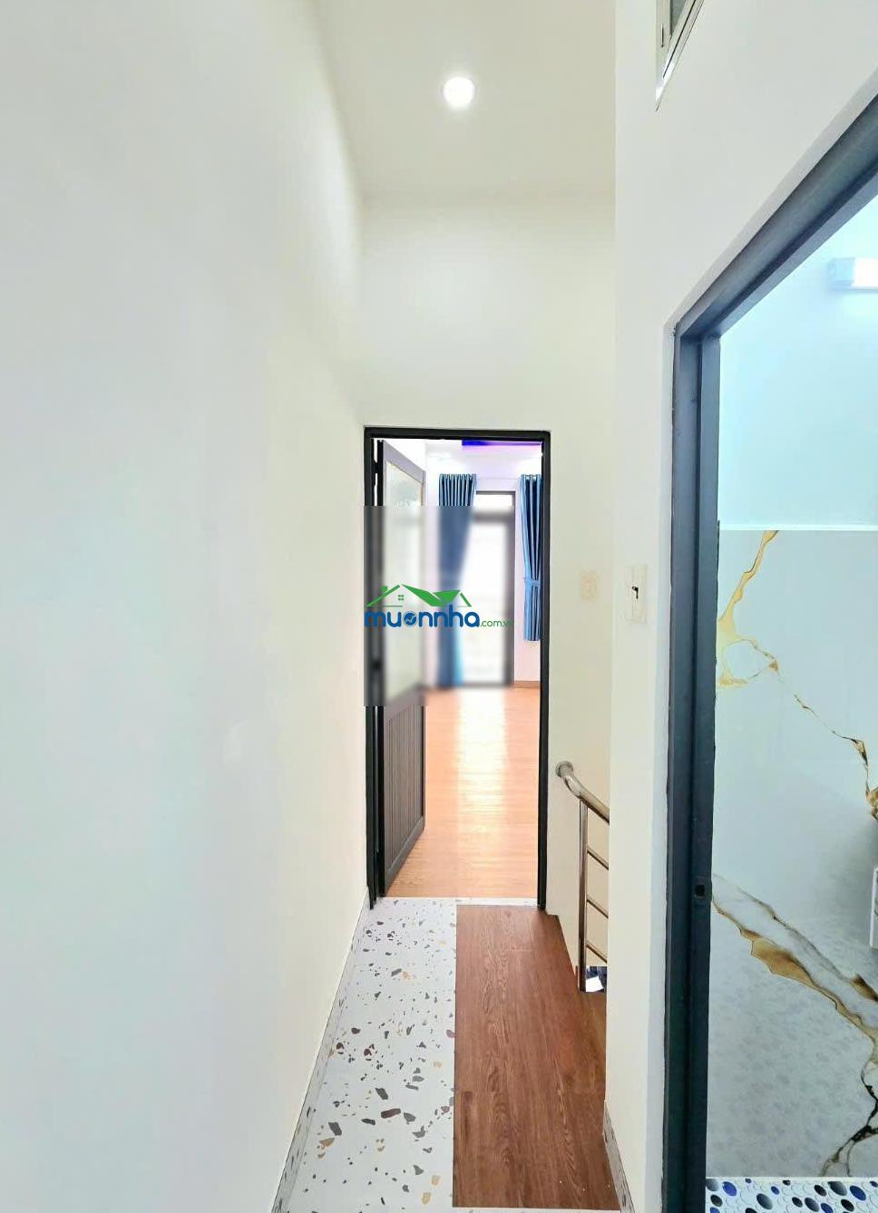 Cần bán nhà có sổ hồng một lầu đường trước nhà 6m - 4