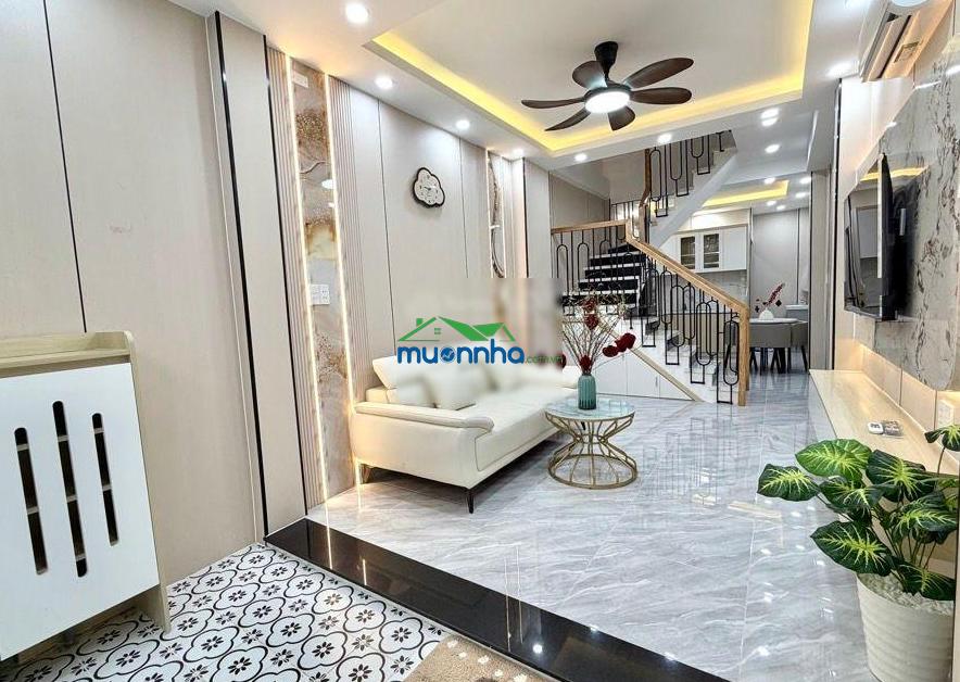 Gấp nhà 4 tầng (10pn) - xvnt - bình thạnh - hẻm xe hơi 4x14m (nở hậu 7m) - chỉ 9.x tỷ tl chính chủ - 2