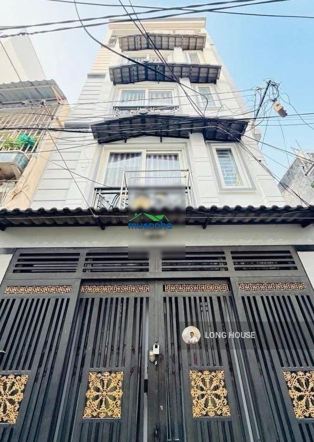 Nhà 5 tầng 38m2, 4 phòng ngủ master - hẻm vip 489/ huỳnh văn bánh