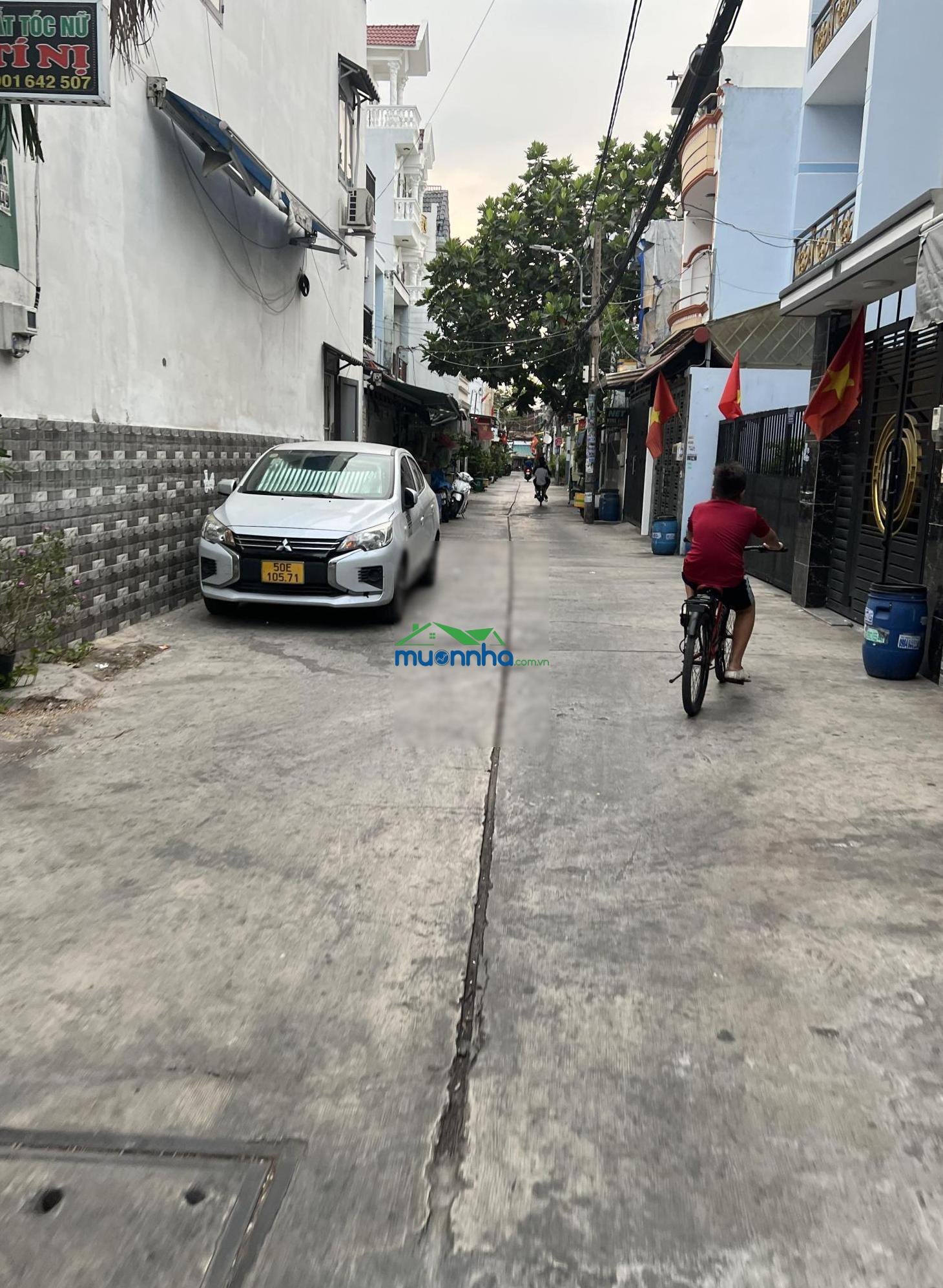 4x24m 3tầng hxh hương lộ 2 khu nhà lầu, dân trí